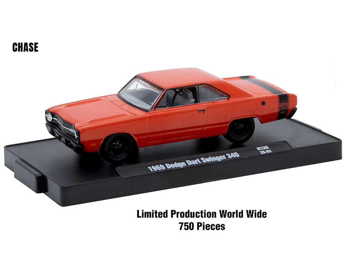 "Auto-Drivers" Set of 4 pieces in Blister Packs Release 126 Limited Edition to 9600 pieces Worldwide 1/64 Diecast Model Cars by M2 Machines-2