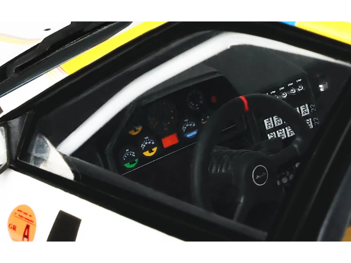 Audi 200 Quattro #4 Walter Rohrl - Christian Geistdorfer "Rallye Automobile Monte Carlo" (1987) Limited Edition to 3000 pieces Worldwide 1/18 Model Car by Otto Mobile-3